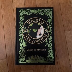 Wicked Son of a Witch Leather Bound Barnes and Noble Rare Hardcover Book #read